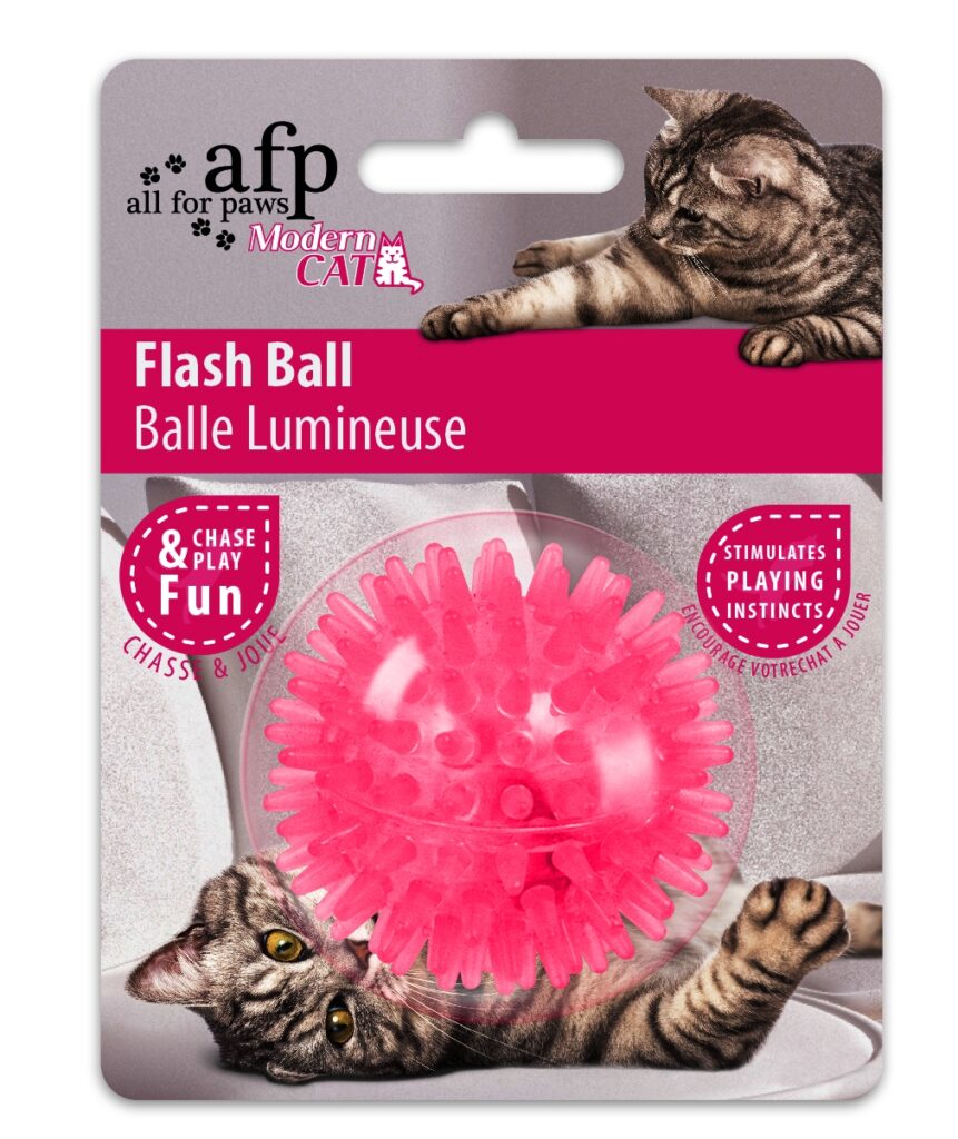 AFP Modern Cat - Flash Ball - Speelgoed voor Katten - 5 cm - afbeelding 3