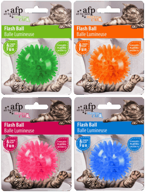 AFP Modern Cat - Flash Ball - Speelgoed voor Katten - 5 cm