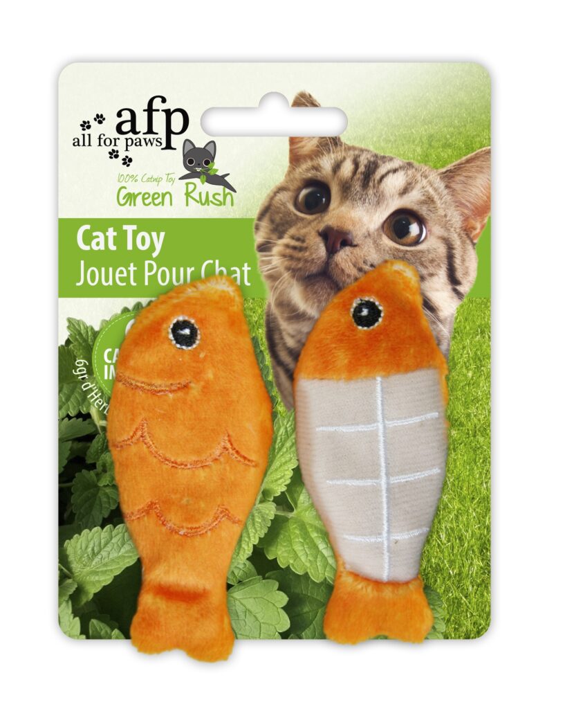 AFP Green Rush - Catch of the Day - Speelgoed voor Katten met Catnip - afbeelding 2