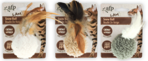 AFP Lambswool - Snow Ball - Speelgoed voor Katten
