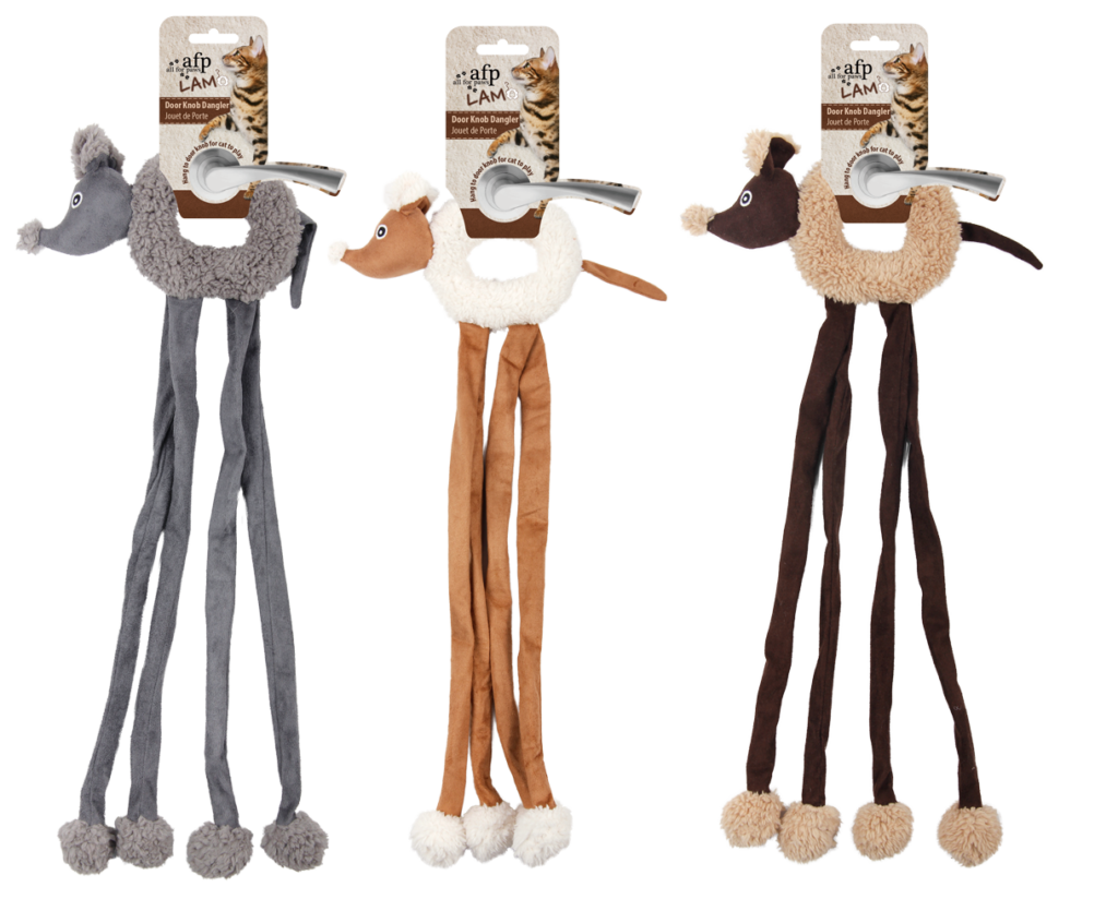 AFP Lambswool - Door Knob Dangler Speelgoed voor Katten