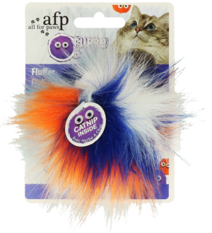 AFP Furry Ball - Fluffy Ball Oranje - 5 cm