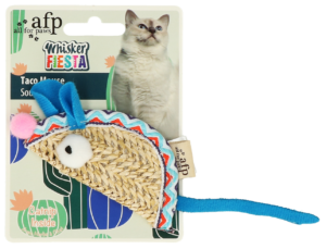 AFP Whisker Fiesta Taco Mouse - Kattenspeeltje met Catnip