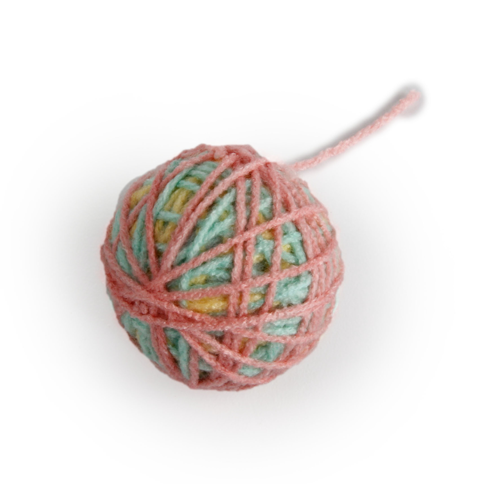 AFP Knotty Habit - Yarn Ball met Catnip, Ø 5,5 cm - afbeelding 2