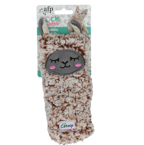 AFP Sock Cuddler - Cuddler Lama - 24 x 8 x 3 cm - afbeelding 1