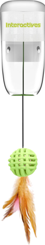 AFP Interactives Treat Dispenser voor Katten - 45 x 6,5 x 9,5 cm - afbeelding 3