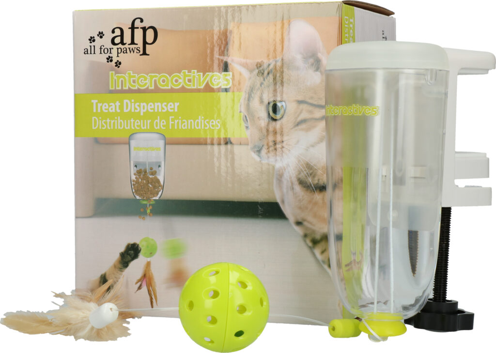 AFP Interactives Treat Dispenser voor Katten - 45 x 6,5 x 9,5 cm - afbeelding 1