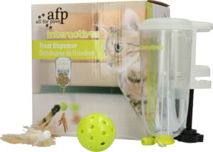 AFP Interactives Treat Dispenser voor Katten - 45 x 6,5 x 9,5 cm