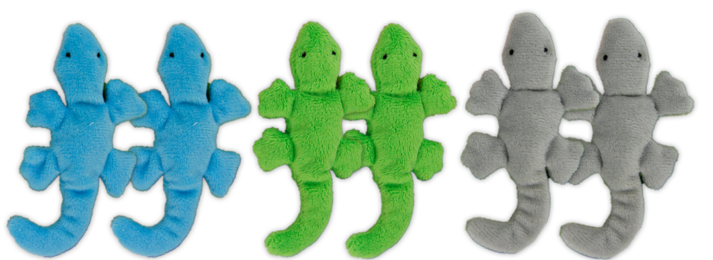 AFP Green Rush - Gecko Speeltje voor Katten - 9 cm - 2 Stuks - afbeelding 2