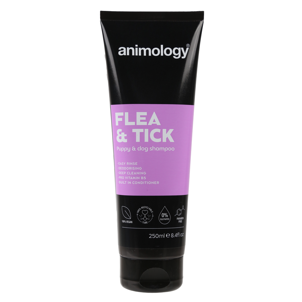 Animology Flea & Tick Dog Shampoo 250 ml - Voor honden met vlooien en teken - afbeelding 1