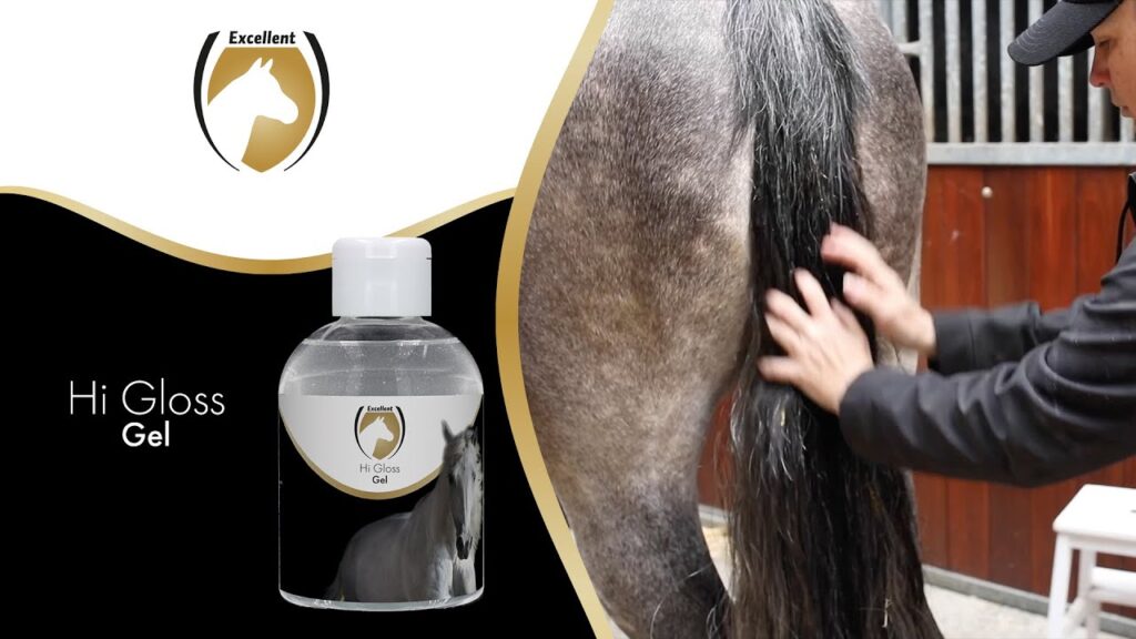 Excellent Horse Hi Gloss Gel 100 ml - Glansgel voor staart en manen - afbeelding 2