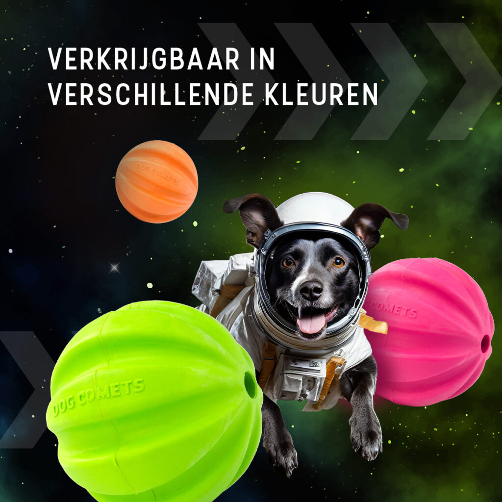 Dog Comets Hale Bopp Hondenbal met Touw Groen - afbeelding 5