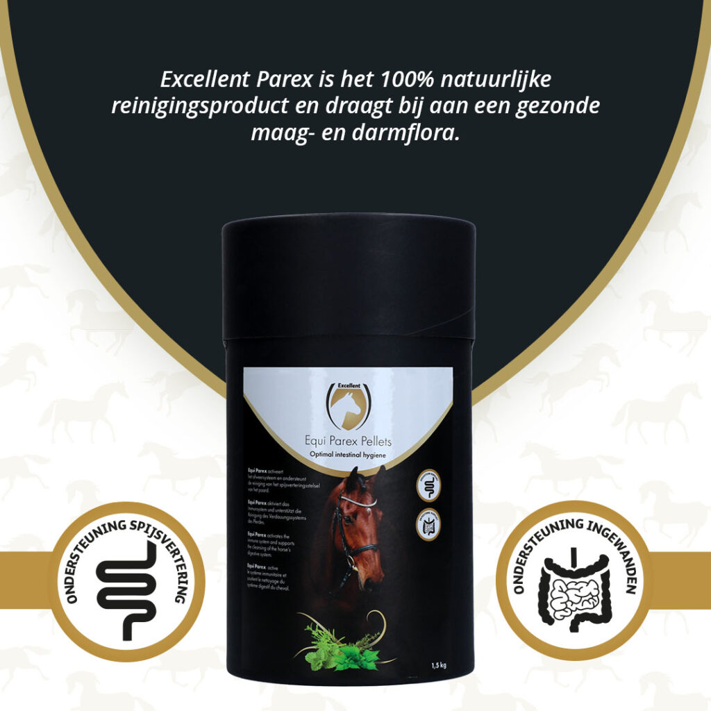 Excellent Horse Parex 1,5 kg - Natuurlijk supplement voor paarden - afbeelding 2