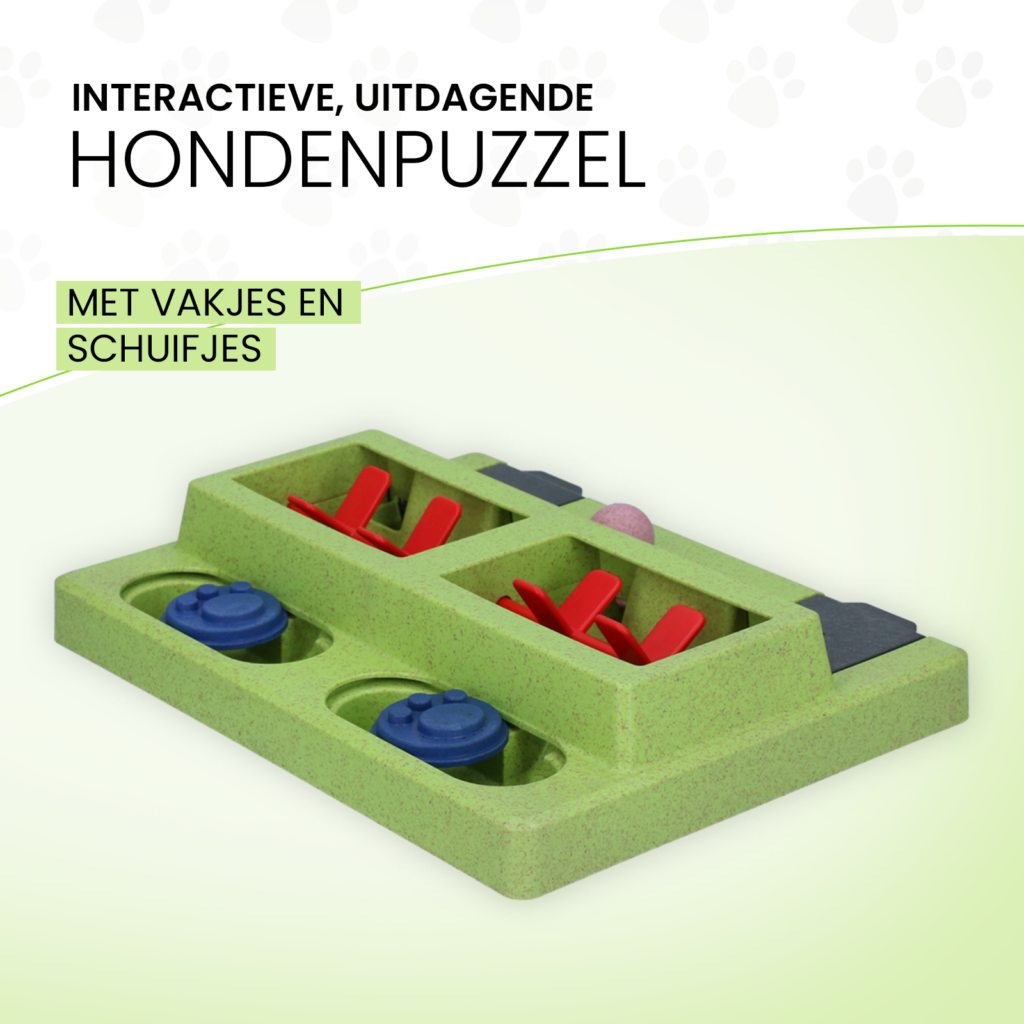 Eat Slow Live Longer Puzzle Squared - Voerpuzzel voor Honden - afbeelding 3