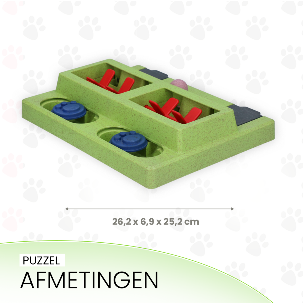 Eat Slow Live Longer Puzzle Squared - Voerpuzzel voor Honden - afbeelding 4