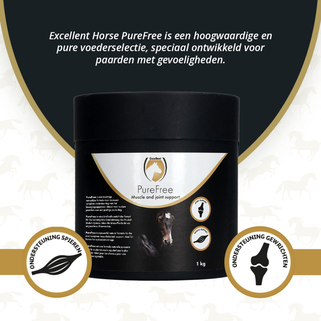 Excellent Horse PureFree 1 kg - Supplement voor spieren en gewrichten - afbeelding 2