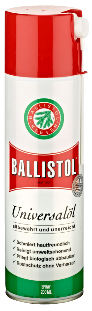 Ballistol Universal Oil Spray 200 ml - Verzorging voor diverse materialen