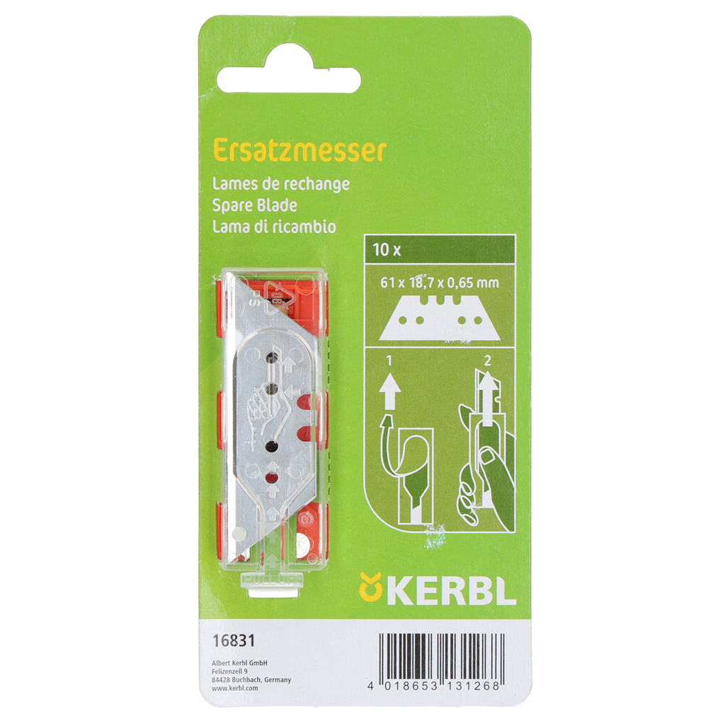 Klauwbandage snijder losse mesjes - Set van 10 - Kerbl
