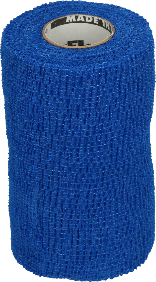 PowerFlex Bandage Equine Blauw 10 cm - afbeelding 3