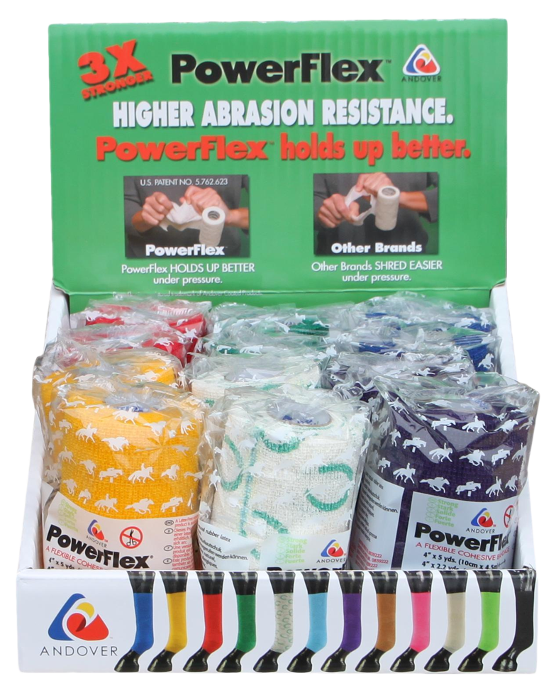 PowerFlex Bandage Equine Groen 10 cm - Andover Healthcare - afbeelding 3