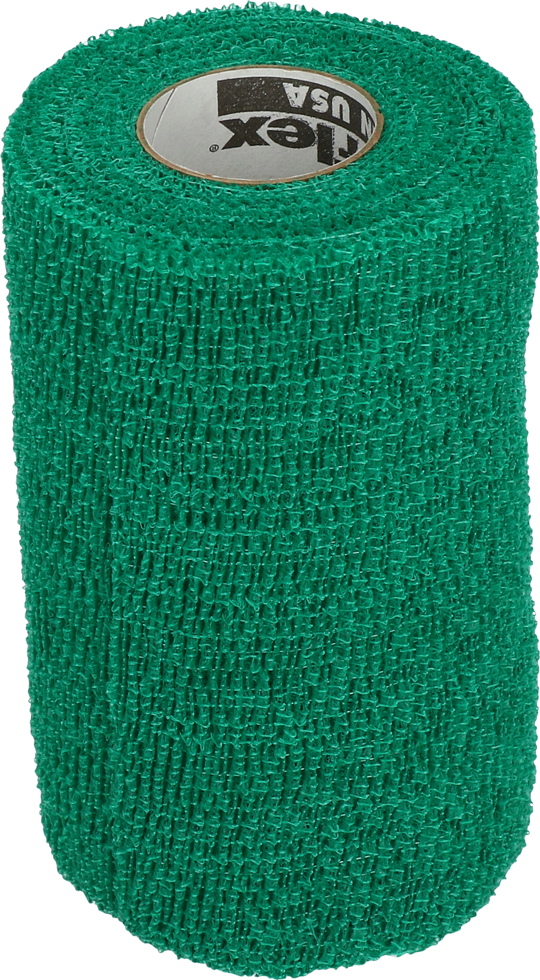 PowerFlex Bandage Equine Groen 10 cm - Andover Healthcare - afbeelding 2