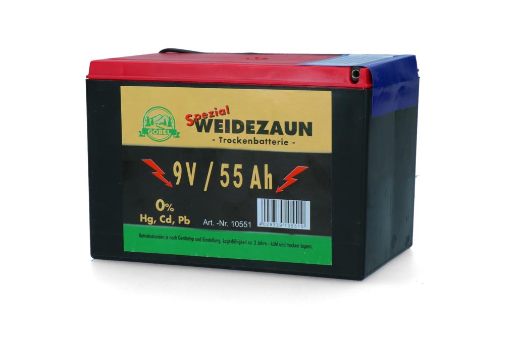 ZoneGuard Batterij EG super 9V / 55Ah - Lucht-zuurstof batterij - afbeelding 1