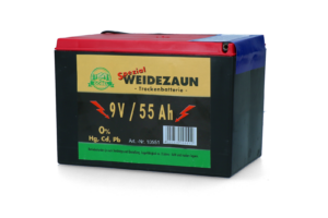 ZoneGuard Batterij EG super 9V / 55Ah - Lucht-zuurstof batterij