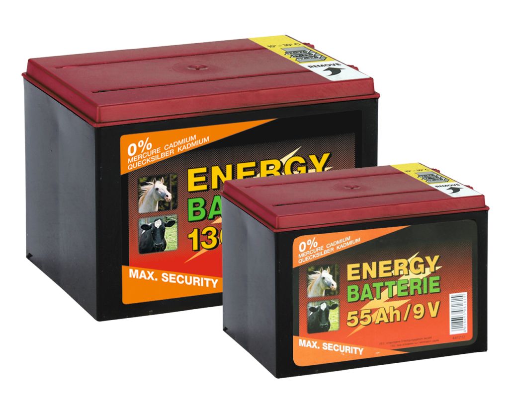 Batterij EG super 9V / 55Ah en 130Ah van ZoneGuard - afbeelding 2