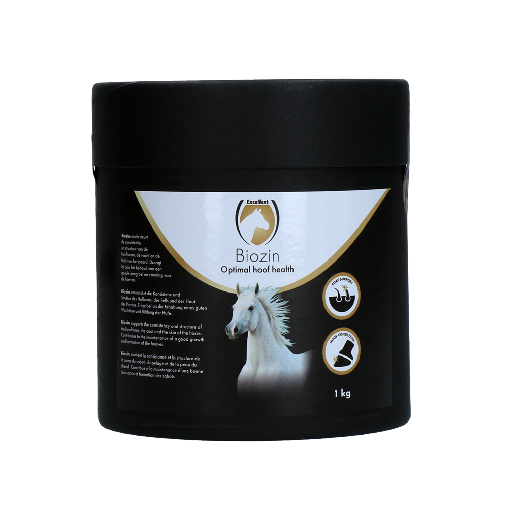 Excellent Horse Biozin 1 kg - Supplement voor Hoef- en Vachtgezondheid