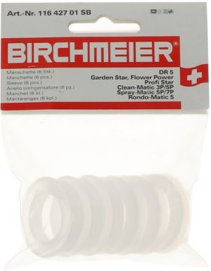 Birchmeier DR5 Zuigerringen Set van 6 stuks
