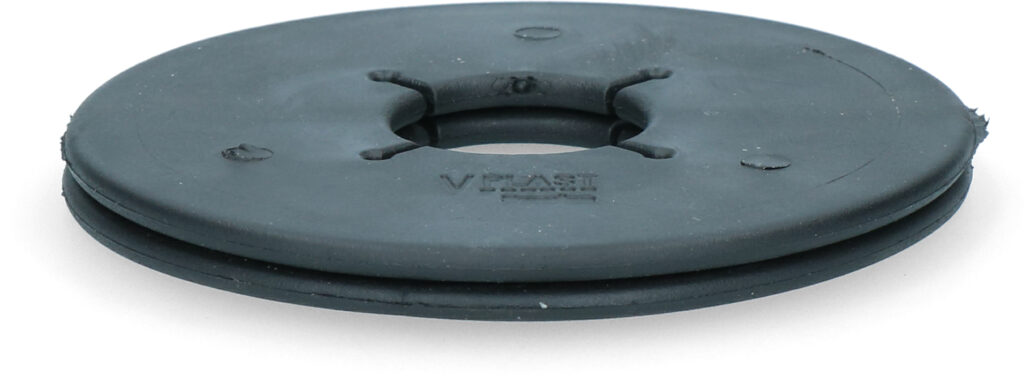 Bitschijf Paard 90 mm Zwart - Vplast - afbeelding 2