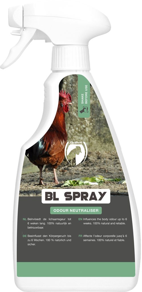 Excellent BL Spray 500 ml - Geurneutralisator voor Pluimvee en Vogels