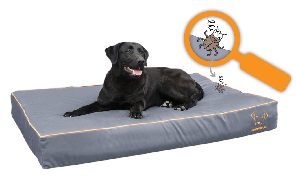 Bodyguard Royal Bed Grijs S - Hondenkussen met Insectenbescherming - afbeelding 2