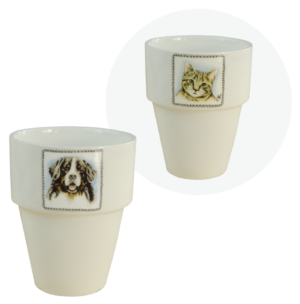 Boerenwinkel Melkbeker Hond/Kat - Speciale melkbekers voor huisdieren