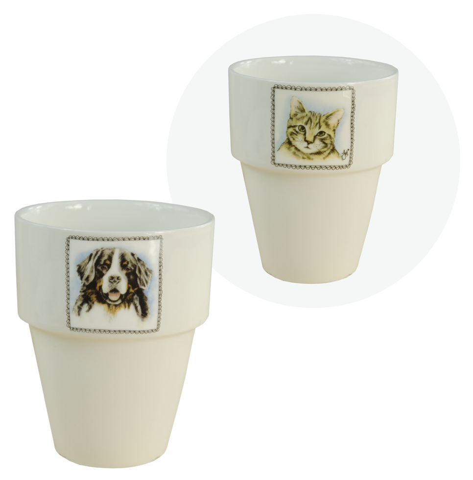 Boerenwinkel Melkbeker Hond/Kat - Speciale melkbekers voor huisdieren