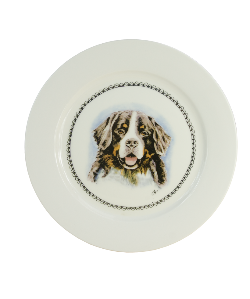 Boerenwinkel Ontbijtbord Hond Ø 21 cm