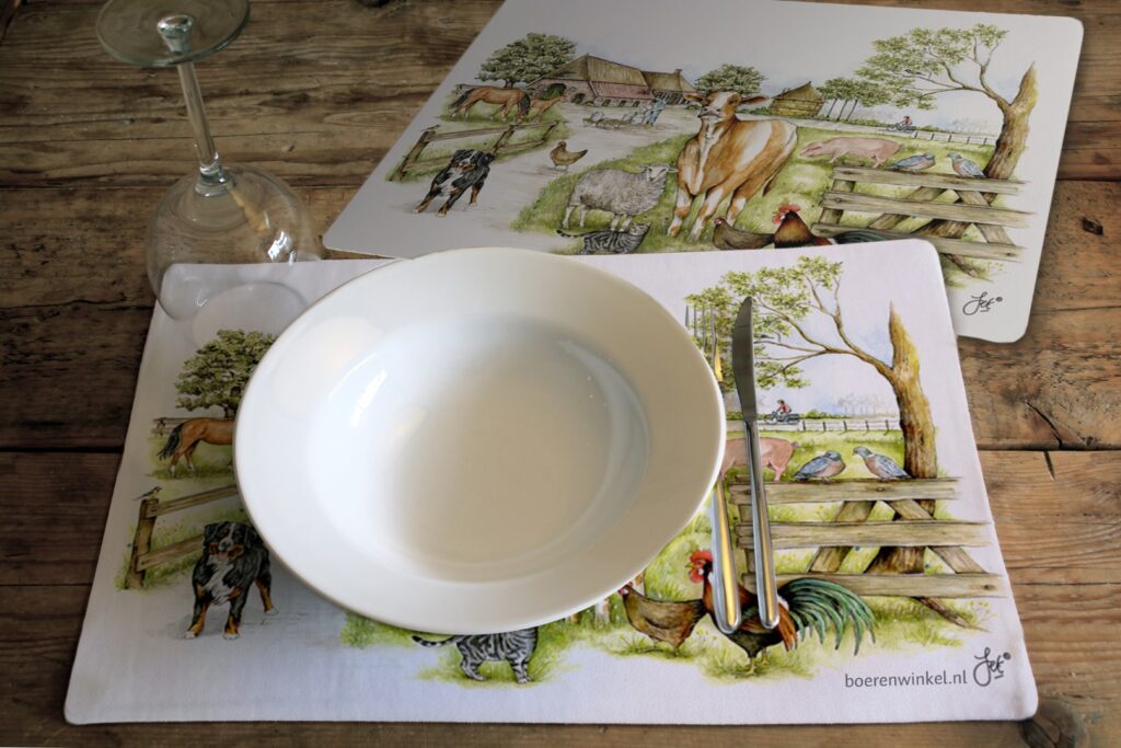 Boerenwinkel Placemat - Handige en unieke placemat voor uw huis - afbeelding 2