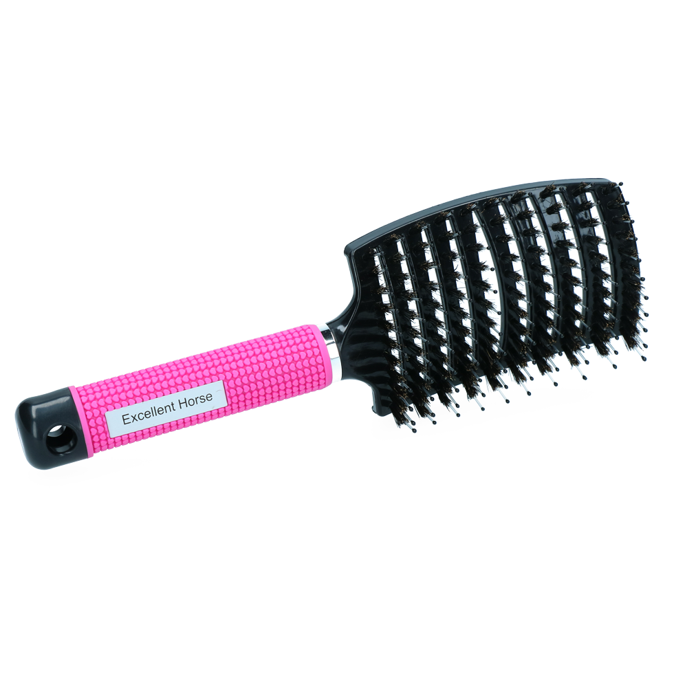 Excellent Horse Supreme Brush Roze - Borstel voor Staart en Manen - afbeelding 3