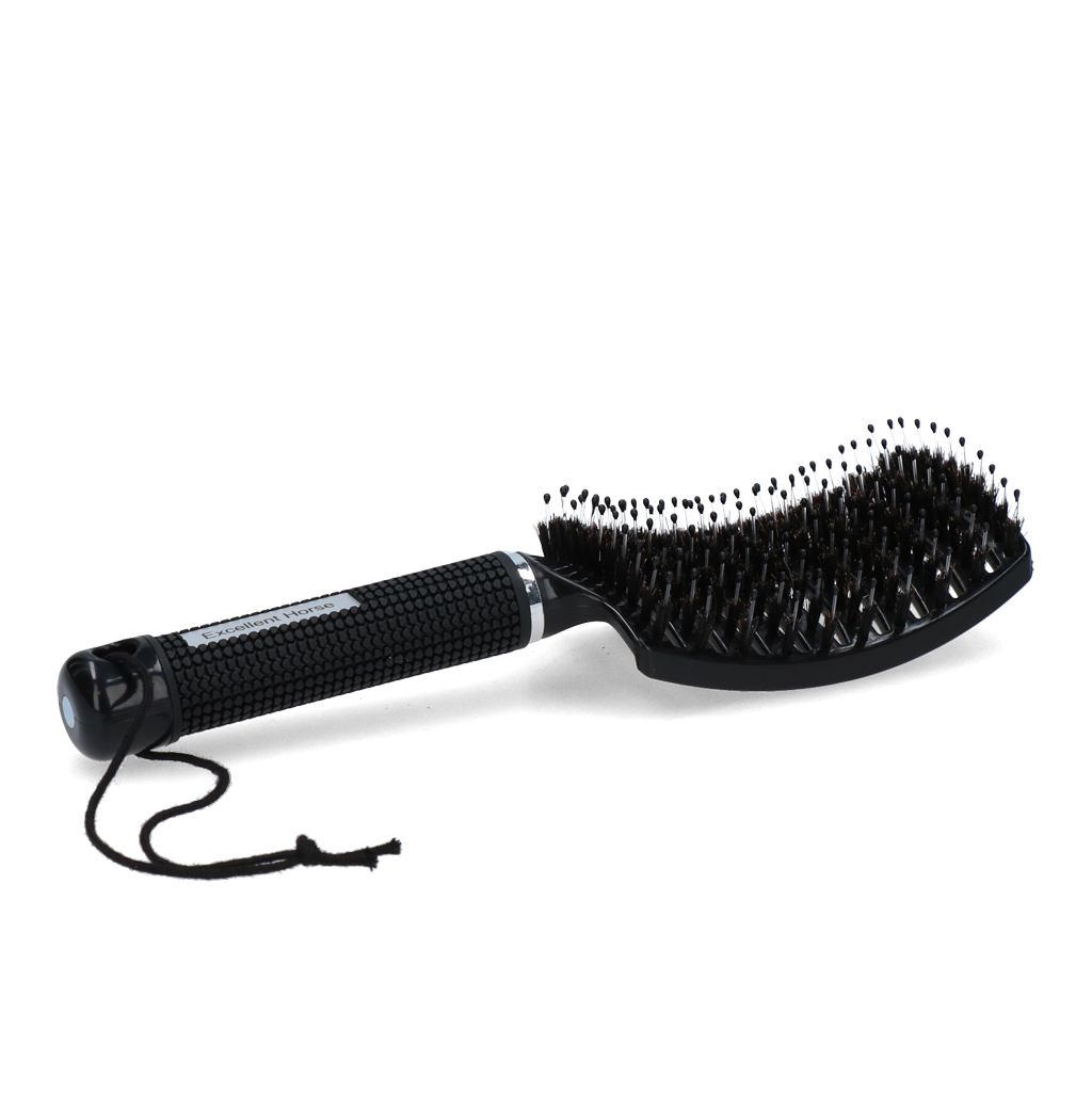 Excellent Horse Supreme Brush Zwart - Borstel voor Staart en Manen - afbeelding 3