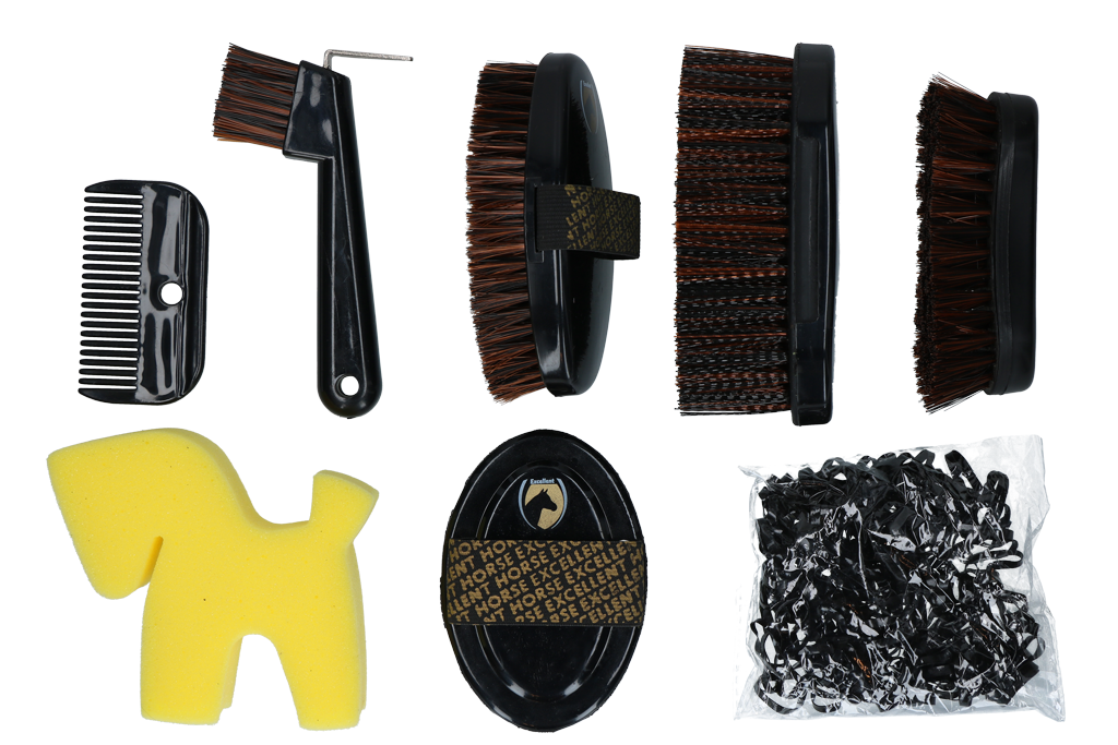Excellent Horse Grooming Set Junior - Complete verzorgingsset voor jonge ruiters - afbeelding 2