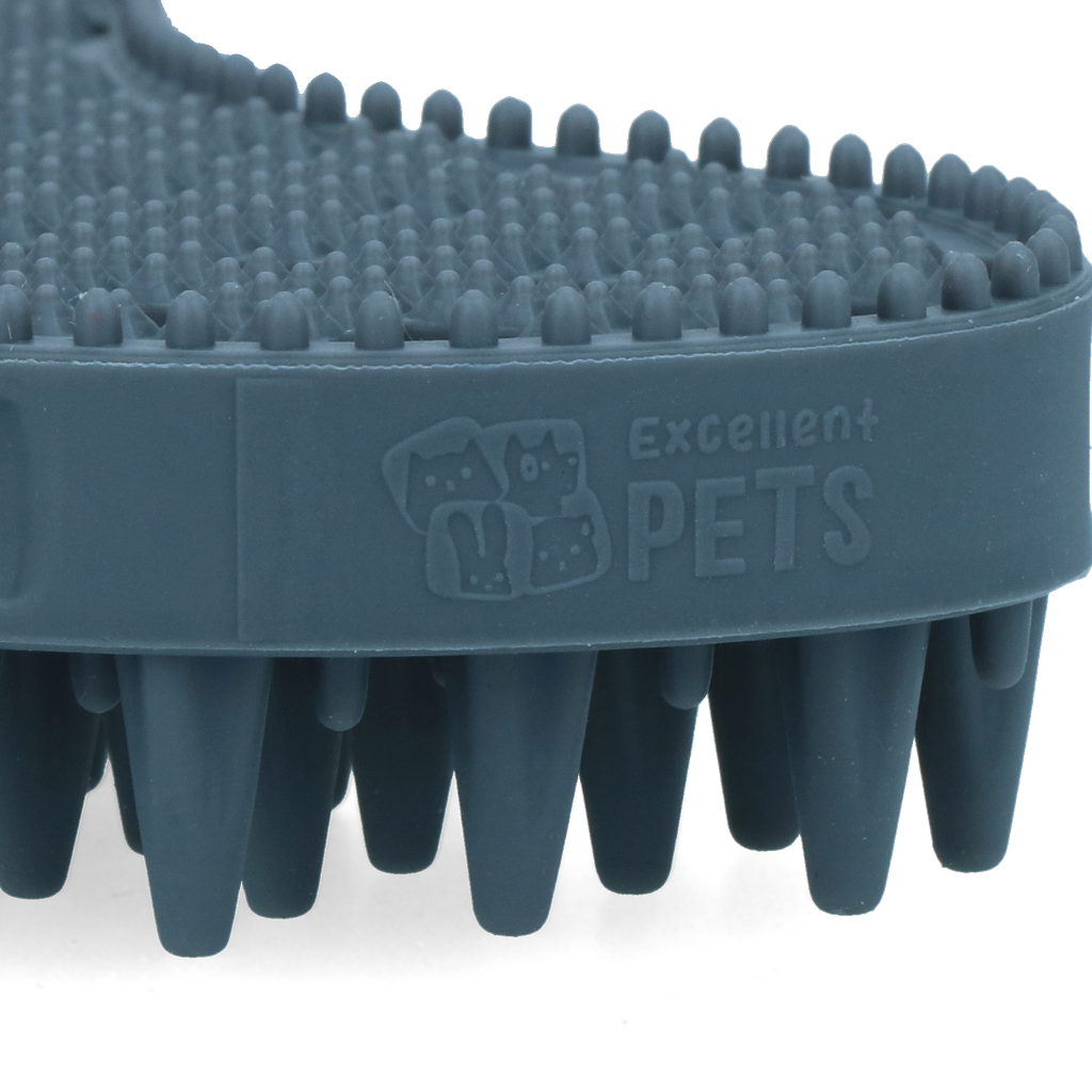 Excellent Pets Soft Silicone Brush Kort haar - 4-in-1 verzorgingsborstel - afbeelding 3