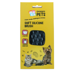 Excellent Pets Soft Silicone Brush Lang haar - 4-in-1 borstel