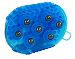 Borstel magneet massage Blauw - Huid, haar en manen