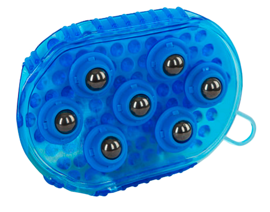 Borstel magneet massage Blauw - Huid, haar en manen - afbeelding 1