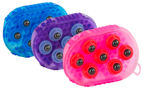 Borstel magneet massage Paars - Merkloos