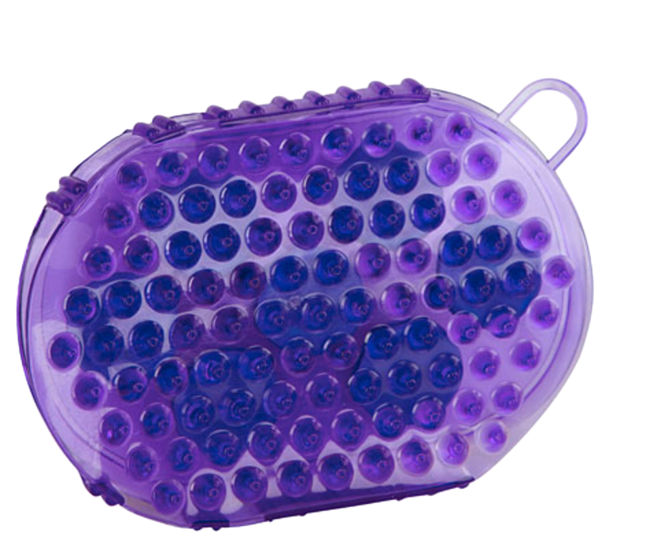Borstel magneet massage Paars - Merkloos - afbeelding 2
