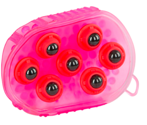 Borstel magneet massage Roze - Huid, haar en manen