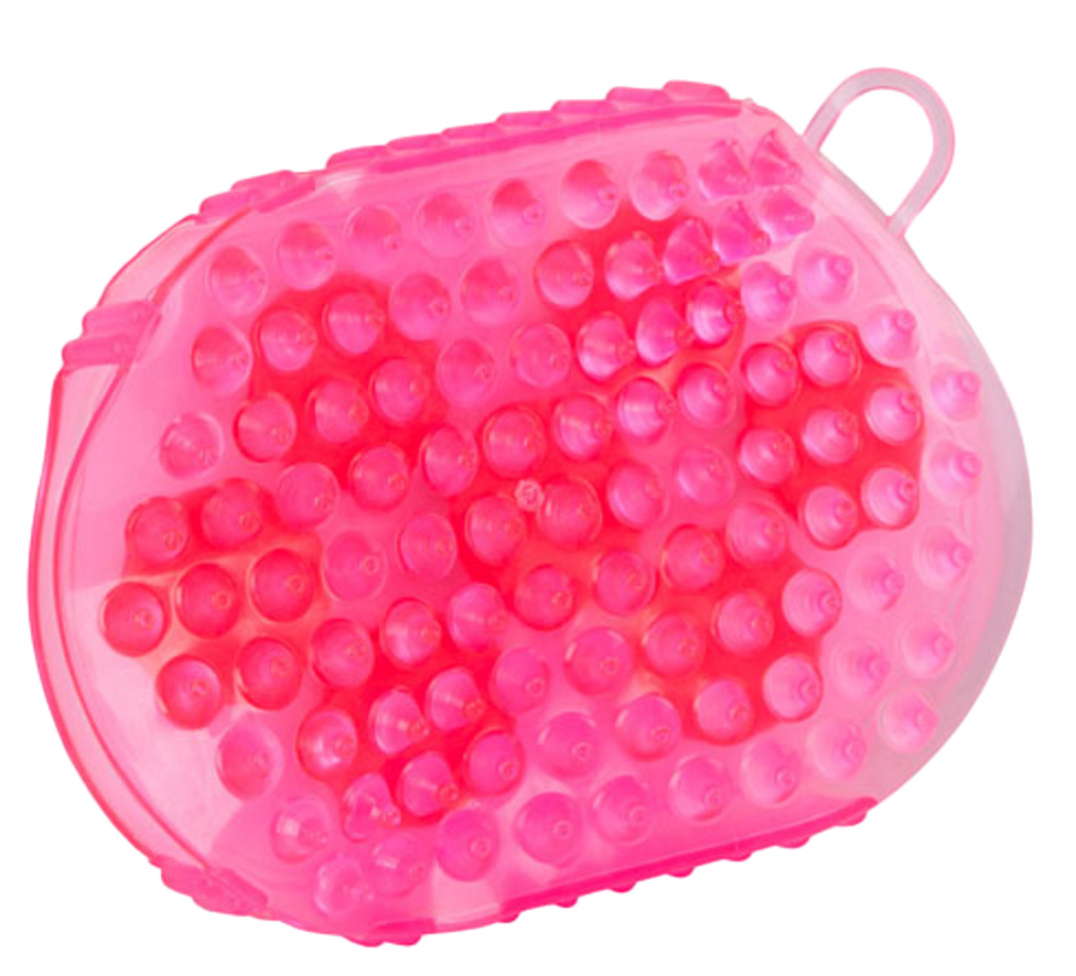 Borstel magneet massage Roze - Huid, haar en manen - afbeelding 3