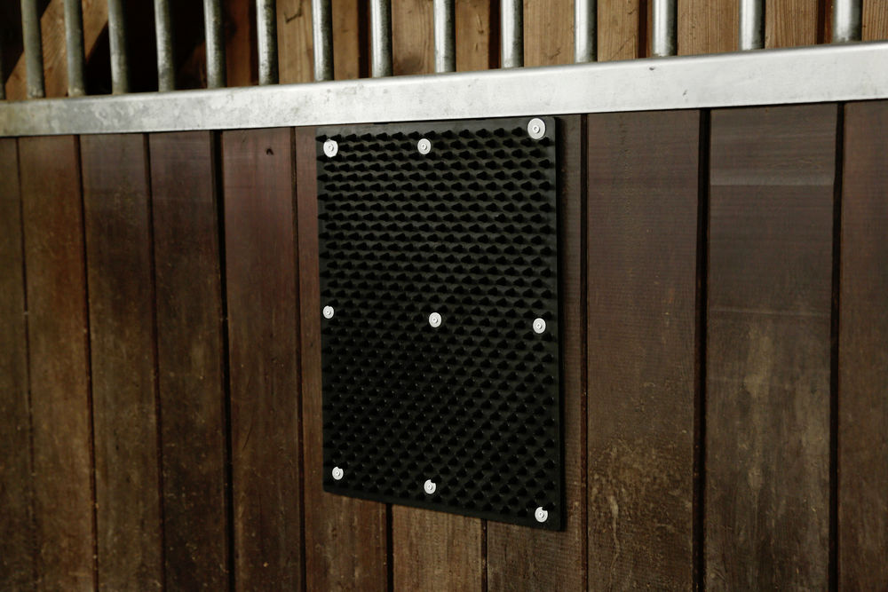 Borstelmat voor Paard, Kalf, Geit 40 x 30 cm - afbeelding 4