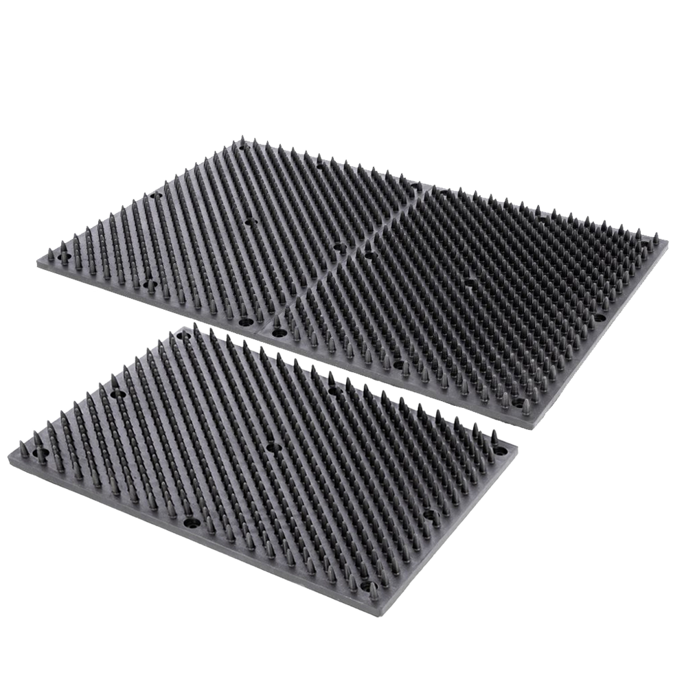 Borstelmat voor Paard, Kalf, Geit 60 x 40 cm - afbeelding 2